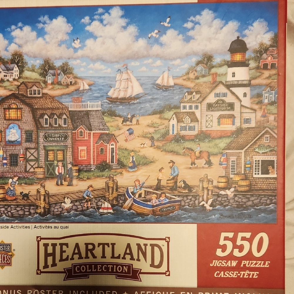 Heartland Collection 550-Piece Jigsaw Puzzle